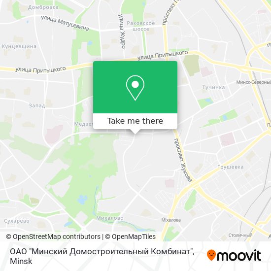 ОАО "Минский Домостроительный Комбинат" map