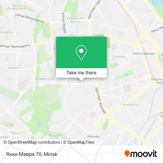 Янки Мавра 70 map