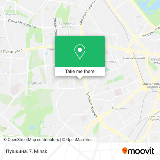 Пушкина, 7 map