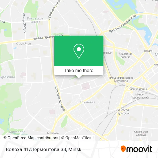 Волоха 41/Лермонтова 38 map