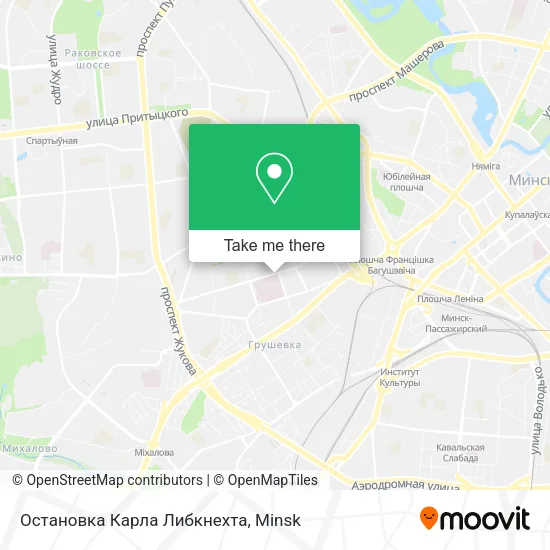Остановка Карла Либкнехта map