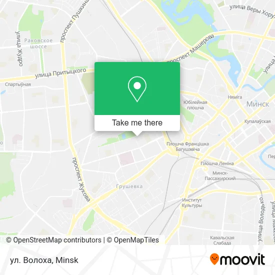 ул. Волоха map