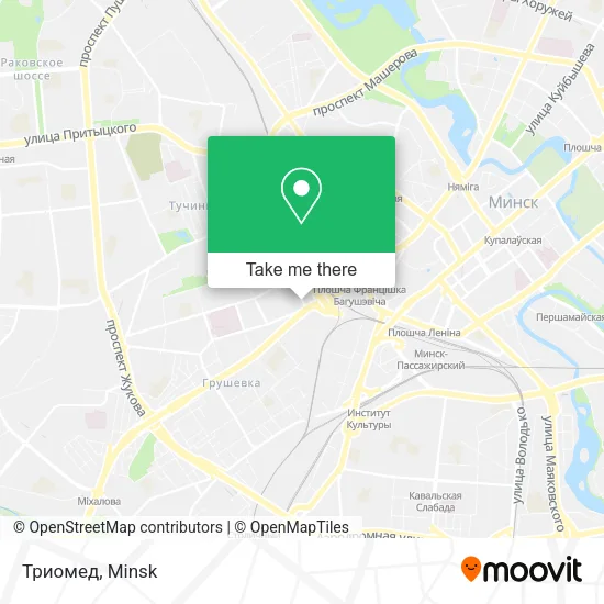 Триомед map