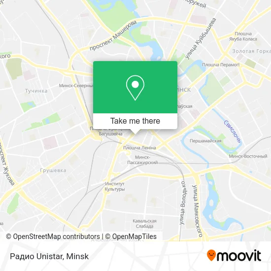 Радио Unistar map