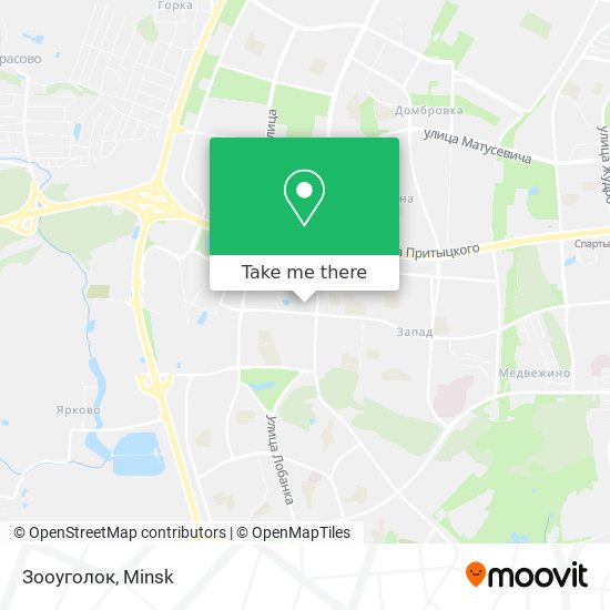 Зооуголок map
