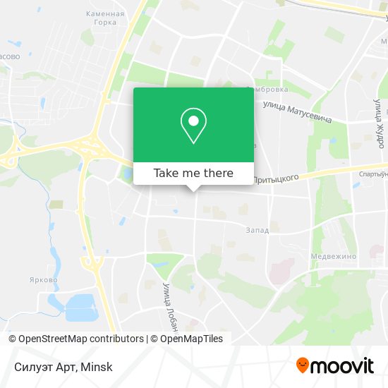 Силуэт Арт map