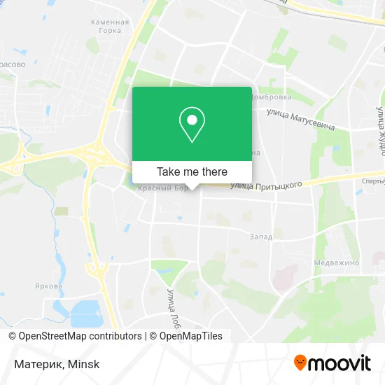 Материк map