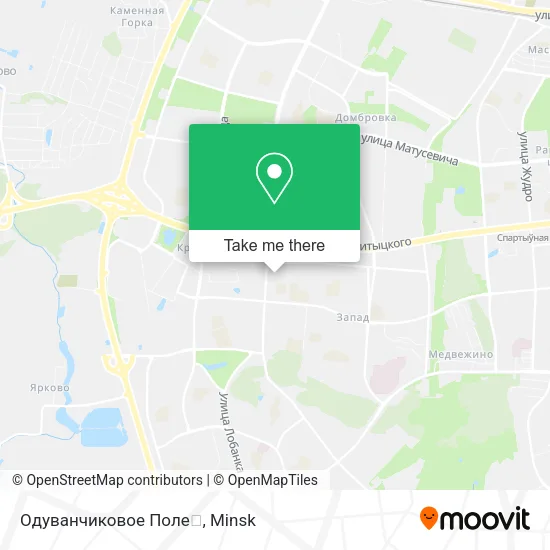 Одуванчиковое Поле🌻 map