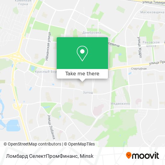 Ломбард СелектПромФинанс map