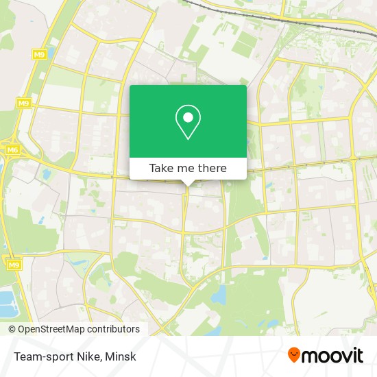 Team-sport Nike map