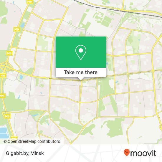 Gigabit.by map