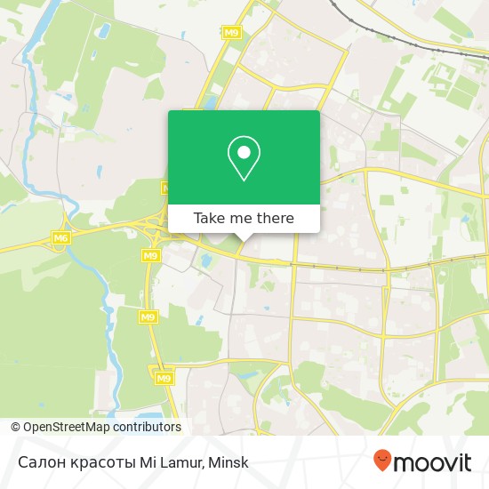 Салон красоты Mi Lamur map