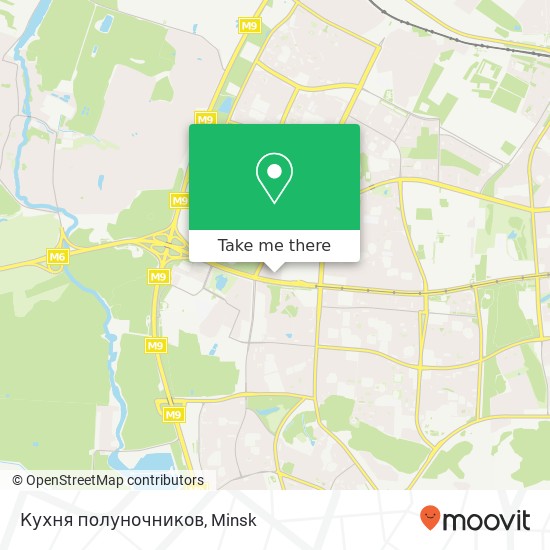 Кухня полуночников map