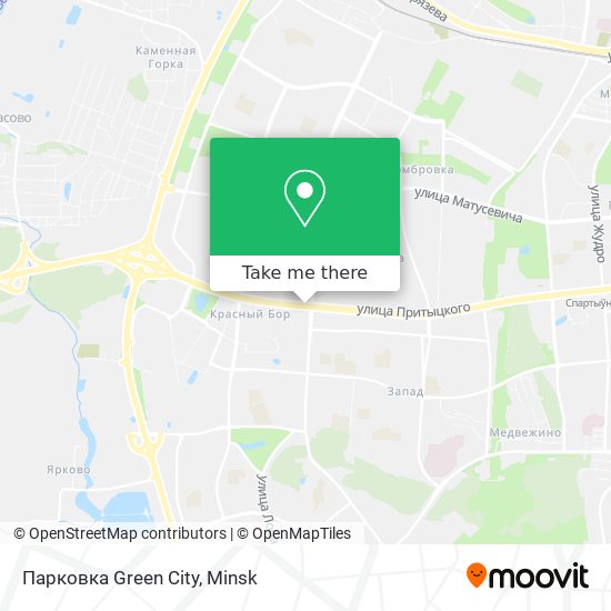 Парковка Green City map