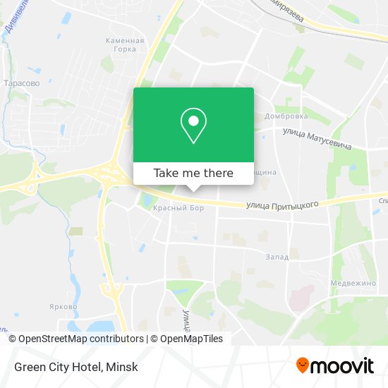 Green City Hotel map