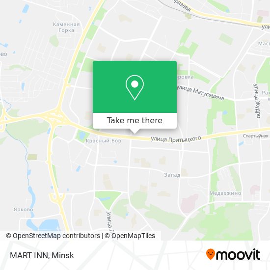 MART INN map