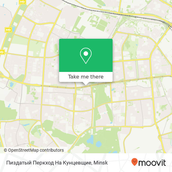 Пиздатый Перкход На Кунцевщие map