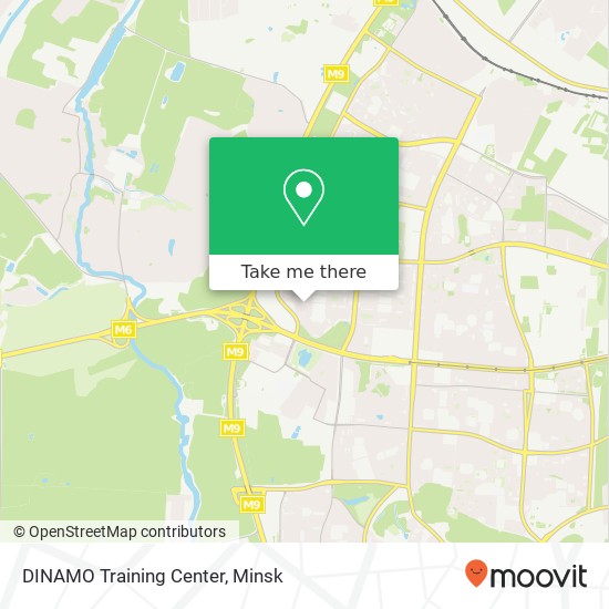 DINAMO Training Center map