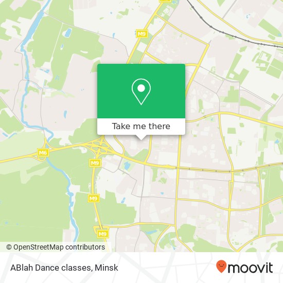 ABlah Dance classes map