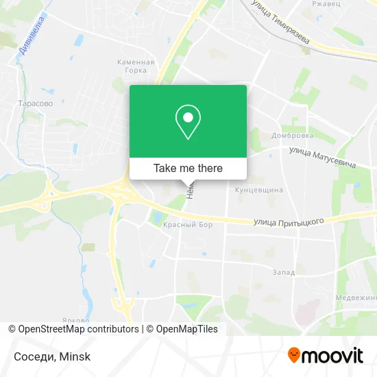 Соседи map