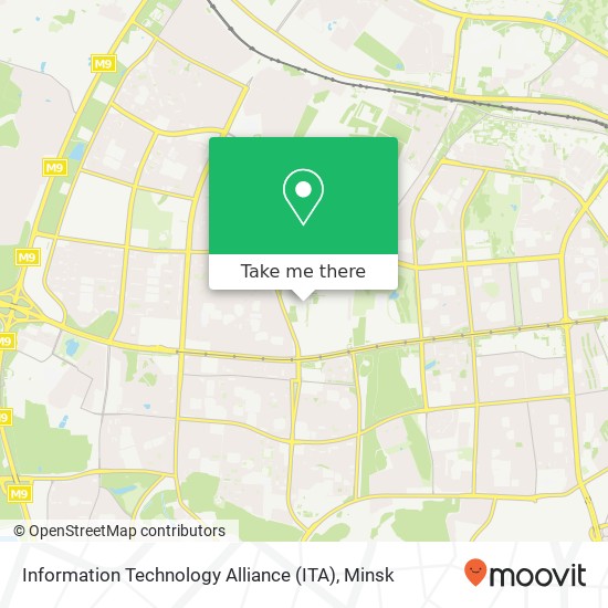 Information Technology Alliance (ITA) map