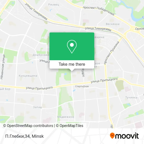 П.Глебки,34 map