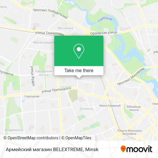 Армейский магазин BELEXTREME map