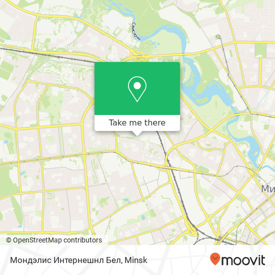 Мондэлис Интернешнл Бел map