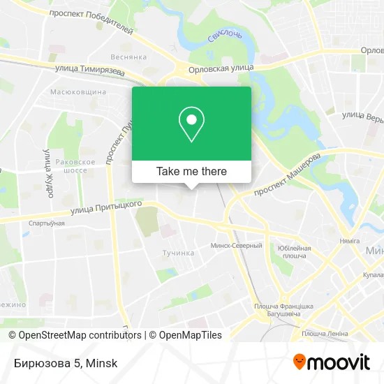 Бирюзова 5 map