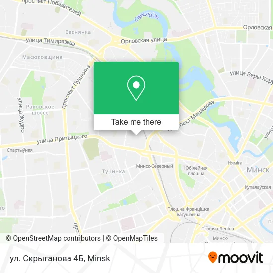 ул. Скрыганова 4Б map