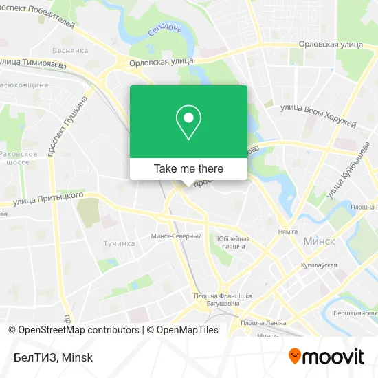 БелТИЗ map
