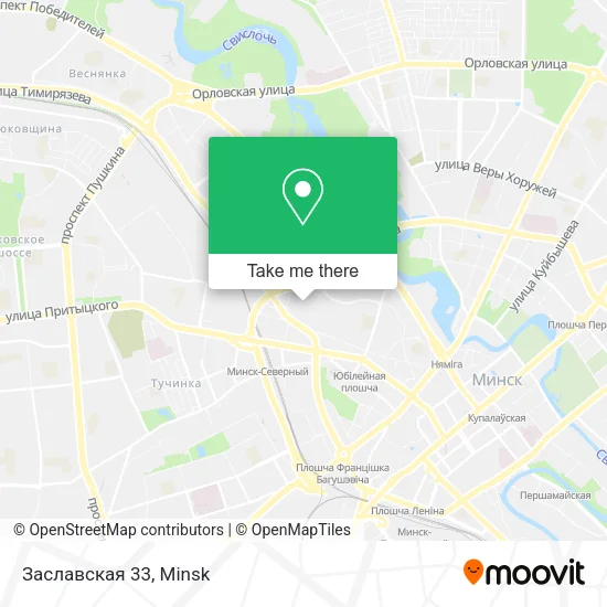 Заславская 33 map