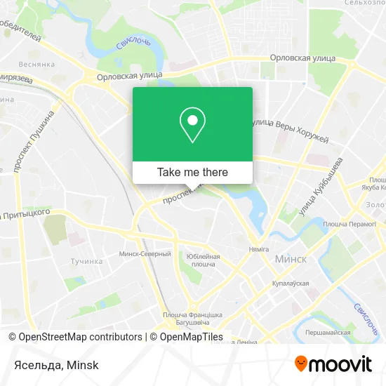 Ясельда map