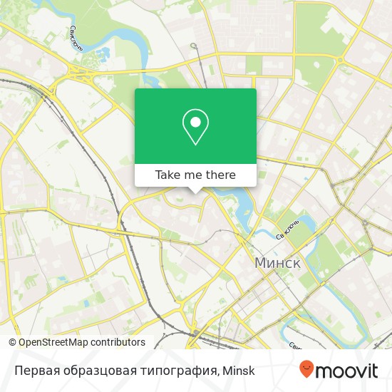 Первая образцовая типография map