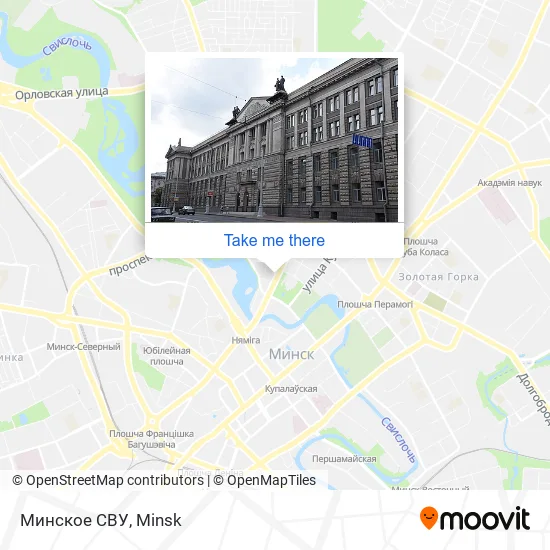 Минское СВУ map
