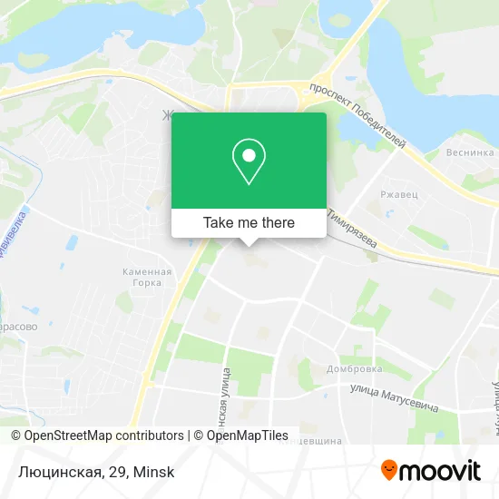 Люцинская, 29 map