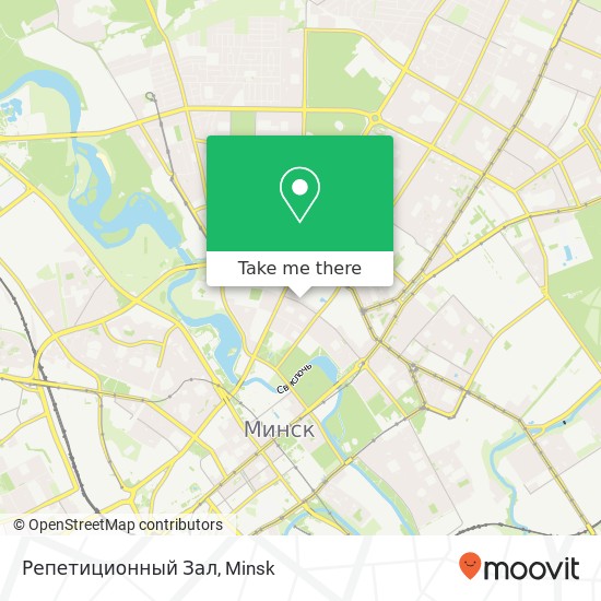 Репетиционный Зал map