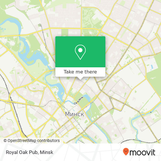 Royal Oak Pub map