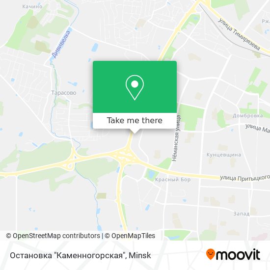Остановка "Каменногорская" map
