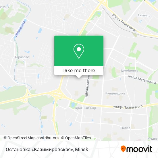 Остановка «Казимировская» map