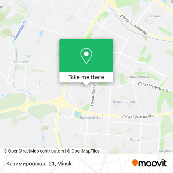 Казимировская, 21 map