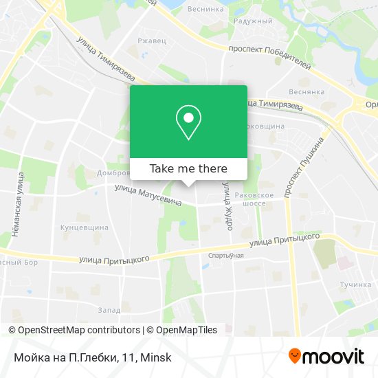 Мойка на П.Глебки, 11 map