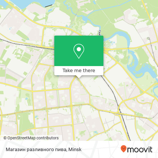 Магазин разливного пива map