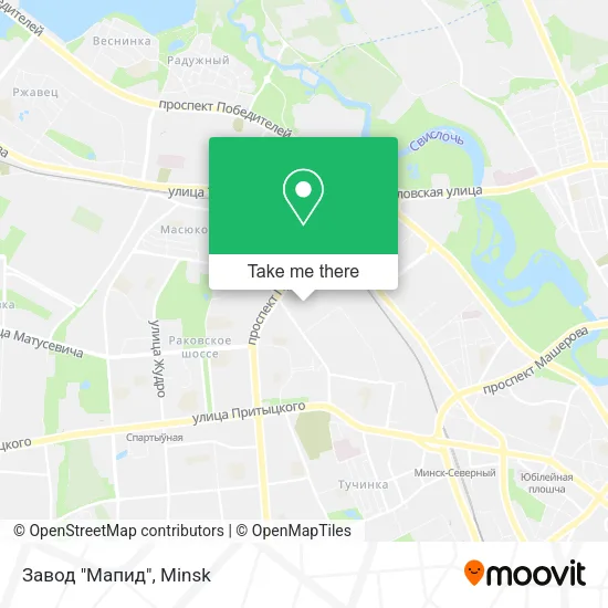 Завод "Мапид" map