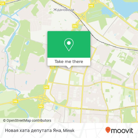 Новая хата депутата Яна map