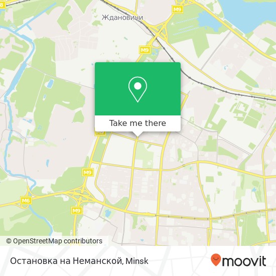 Остановка на Неманской map