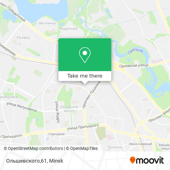 Ольшевского,61 map