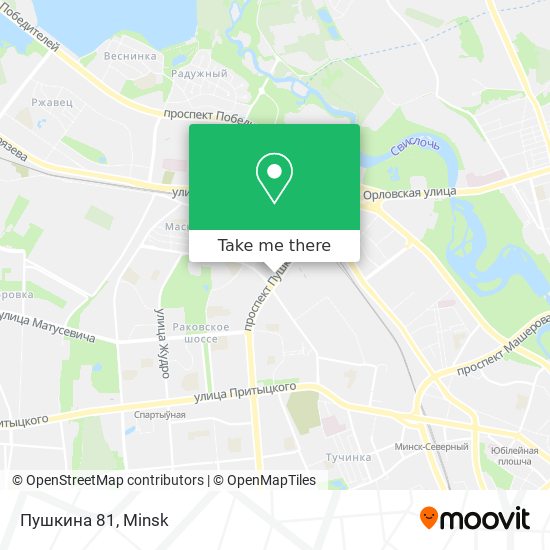 Пушкина 81 map