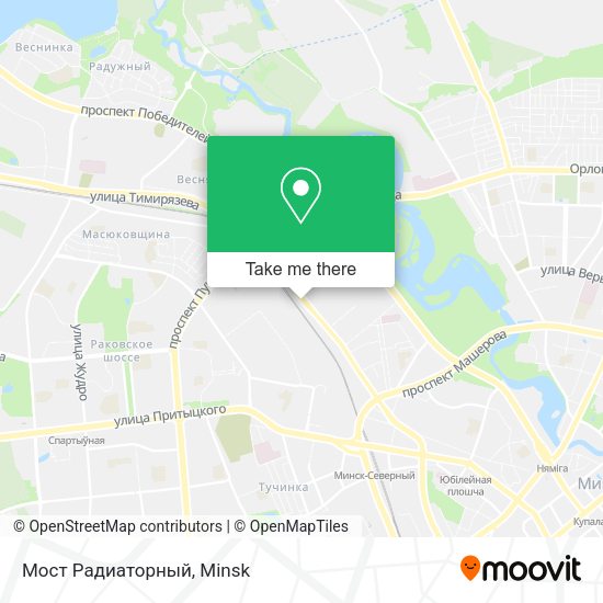 Мост Радиаторный map