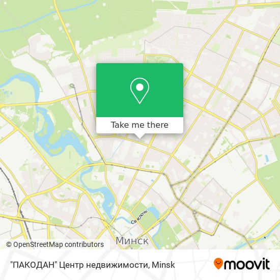 "ПАКОДАН" Центр недвижимости map